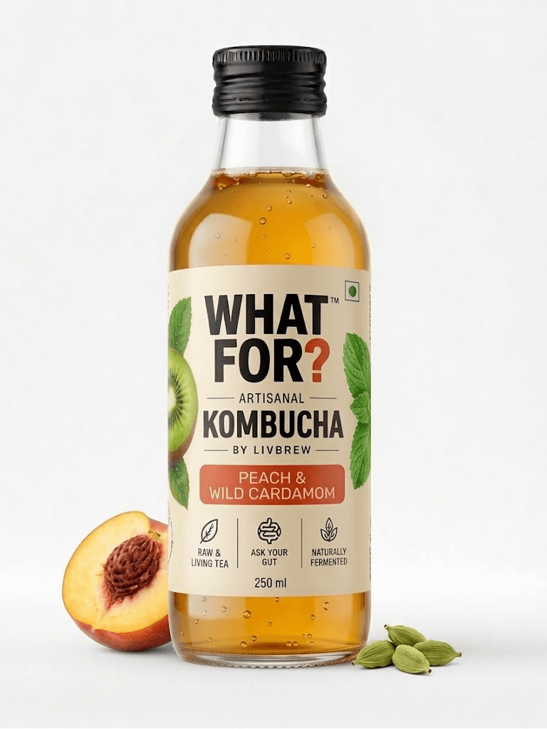 WHAT FOR? Peach & wild cardamom